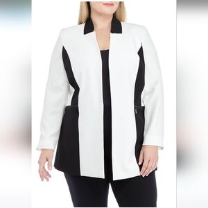 Women's Kasper Vanilla Ice/Black Jacket
